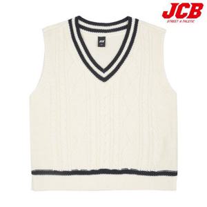 [제이씨비]여아 꽈배기 니트 베스트 (JBK7R544GSW)