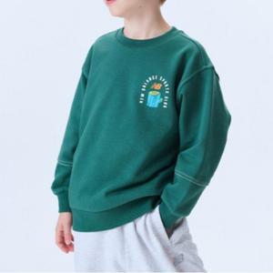 뉴발란스키즈긴팔티 PQC NK9CE3303U-40 Cozy Fall 일러스트 스