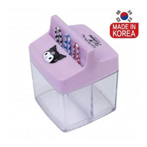 바이하츠 사각자석크립통 쿠로미 (1개)