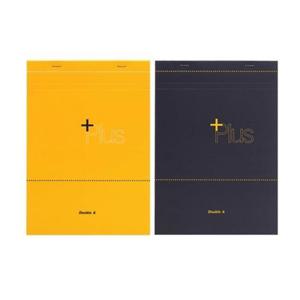 더블에이 플러스 노트패드 A4 옐로우 (1개)