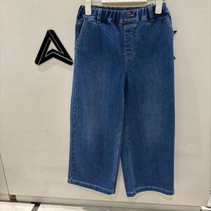 에어워크주니어-메종피치 CB01 진청 이중지 와이도 데님팸츠 M248G3182A
