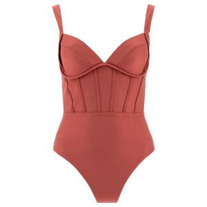 짐머만 여성 레드 Acacia 원피스 수영복 1222WRS252MUS