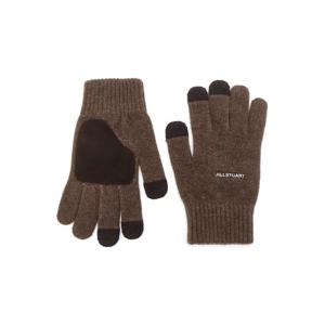 브라운 로고자수 울캐시미어혼방 스마트터치 남자장갑 JUGV4F703W2