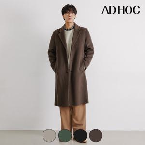 [애드호크]남성)싱글 쓰리버튼 핸드메이드 코트 HAAHC12