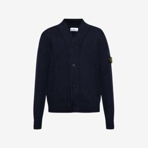스톤아일랜드 윈터 코튼 가디건 네이비 남성 8115556A2 V0020