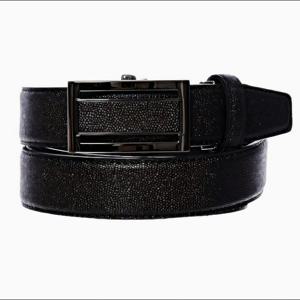 [레노마(셔츠)]사 은품 양말[광복점]포체 선물 포장 검정 소가죽 자동벨트 FNRBE1106BK