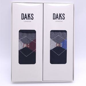 [닥스(양말)]남성 신사양말 2족 정장양말 선물세트 25310