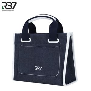 [RB7] 캐주얼 데일리 데님 여성 골프 토트백(네이비)