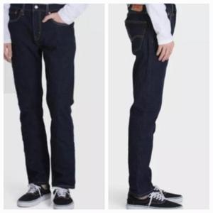 리바이스 502 레귤러 테이퍼드핏진 진청 29507-0083