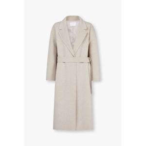 [보브]캐시미어 블렌드 벨티드 롱 코트 (7114416992)