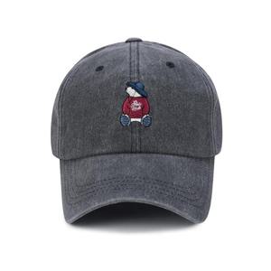 [지프]남여공용 곰자수 워싱 볼캡 (JQ1GCU105)