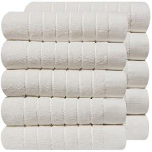 [다주타올]10장 호텔수건 200g 리치 두꺼운 무형광 고급 순면 화이트 흰색 백색 하얀색 수건 타올