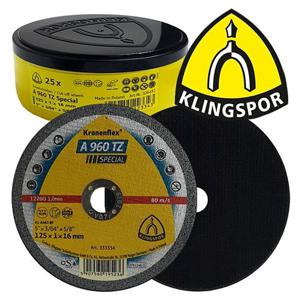 클링스포 A960 절단석 125mm25매 그라인더날