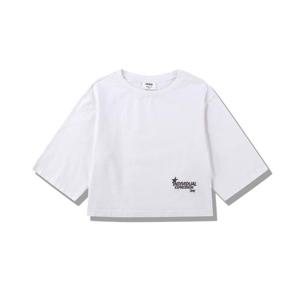 여성 WOMEN 루즈핏 크롭 7부티셔츠 (JQ1TSF020)