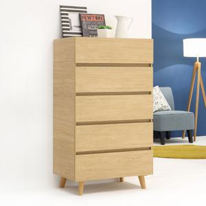 리빙인도무스 퓨어 5단 서랍장