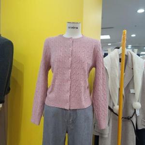 르피타 DP01 꽈배기라운드가디건 L251BKT303