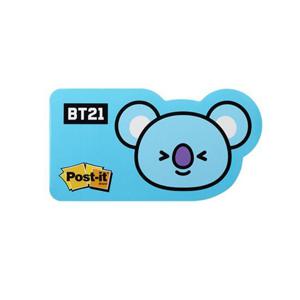 포스트잇_ 강한점착용 모양노트 654-BT21_코야