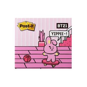 포스트잇_ 강한점착용 커버노트 BT21_쿠키