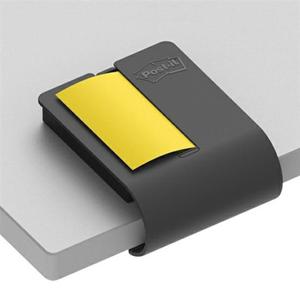포스트잇 강한점착용 클립 디스펜서 CD654 차콜