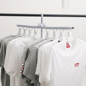 모던 접이식 옷걸이 8단 정리 소품 수납