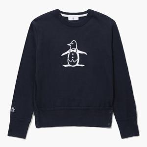 [먼싱웨어][40%OFF]여성 시그니처 스웨터 다크네이비(MQ122LSW11)