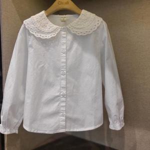 치크 HC24 레이스카라 블라우스 Ckba2481g