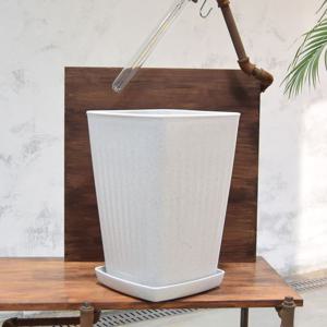 플라스틱화분 HM 가로줄사각(2호) 27x27x40cm