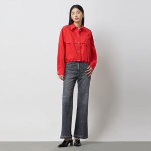 [시슬리] 비타 스트링 블루종 셔츠_SAWS01511RD