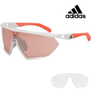 아디다스 스포츠 선글라스 고글 반미러 주야간 교체렌즈 라이딩 자전거 SP0071 21L
