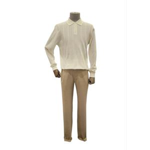 [레노마캐주얼][레노마] 올해 25년 S/S 고퀄리티 여름 라이트그레이 스판슬랙스 RRAIBP91ACLL