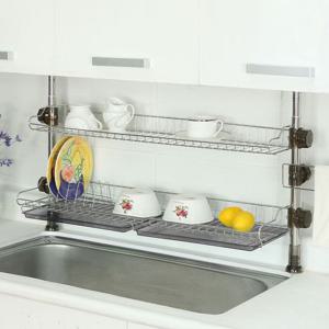 기둥식 식기건조대 2단 800 싱크대 씽크대선반