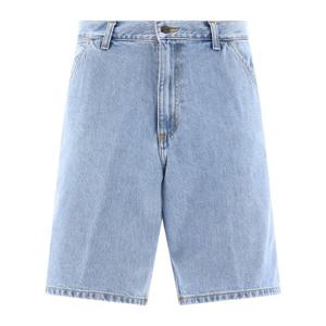 칼하트윕 하이웨이스트 루즈 핏 데님 카고 쇼츠 I03202601 A3 L