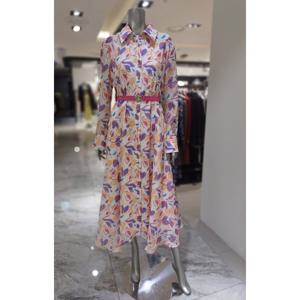 앞단추 쉬폰 롱원피스 MZAGWO2930