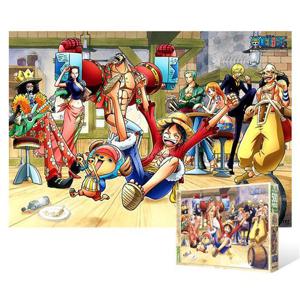 500피스 직소퍼즐 - 원피스 즐거운 파티타임 퍼즐500