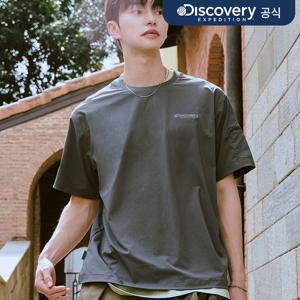 프레시벤트 우븐 남성 소매포켓 반팔티셔츠 (D/GREY)  DMRS85053-GRD