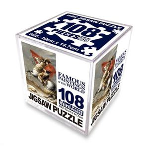 직소퍼즐 명화 풍경 미니 큐브 알프스의 나폴레옹 108피스