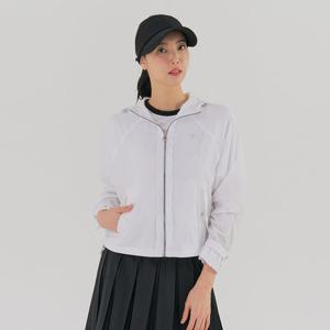 [공식]테일러메이드 여성 후드 바람막이 점퍼 TWJUM6101-100