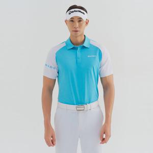 [공식]테일러메이드 남성 니트 소매 래글런 카라 반팔 티셔츠 TMTPN2149-940