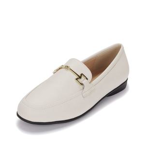 [무크]여성 포인트 장식 단화로퍼 422201 AQ 아이보리