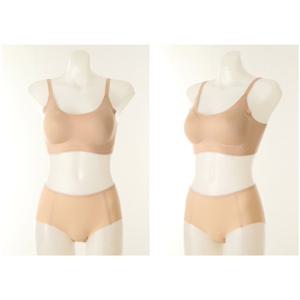 [비너스] (OBR3703+OPT3703) 가볍고 편안한 착용감 라이크라 밀착핏 심리스브라 팬티세트