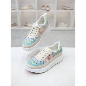 [블리아르]밴딩 데일리 여성 스니커즈 운동화 5cm BL500673_GN