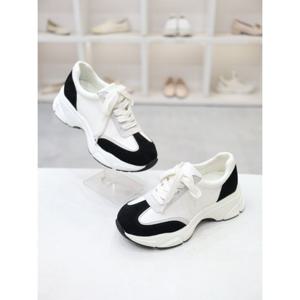 [블리아르]심플 세무 가죽 여성 스니커즈 6cm BLMD100447_GN