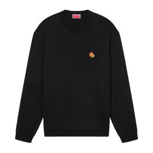 겐조 자수 블랙 크루넥 스웨터 FF55PU726 3LB99J