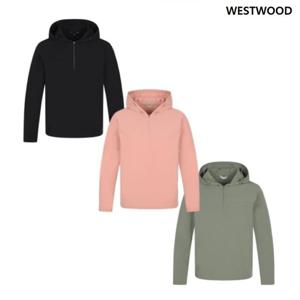 [웨스트우드] 여성 후드 우븐 집업 티셔츠_WP1WCTS310