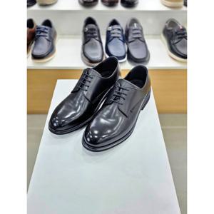 [탠디]심플 더비 데일리 남성 4cm 굽 구두 블랙 320001_DG