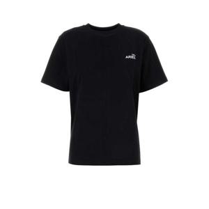 코페르니 여성 블랙 Ariel 면 반팔 티셔츠 DJS03F5036ARI BLACK