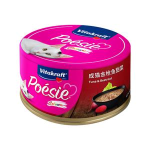 비타크래프트 포에시 컬러스 참치&비트그레이비 80g x 24개