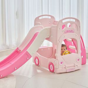 [토이스타일]캐치티니핑 하츄핑 미끄럼틀 버스 놀이방 유아 실내 놀이터