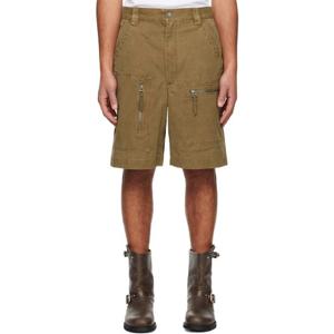 이사벨 반바지 브라운 카일 데님 쇼츠 251600M193005