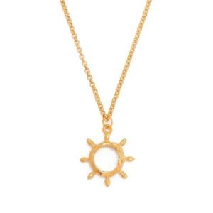 알리기에리 녹터널 헬름 골드 도금 네크리스 MJ1502A